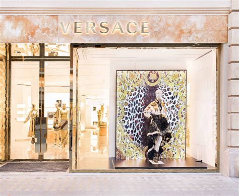 versace gold shop london|southampton Versace jeans couture store.